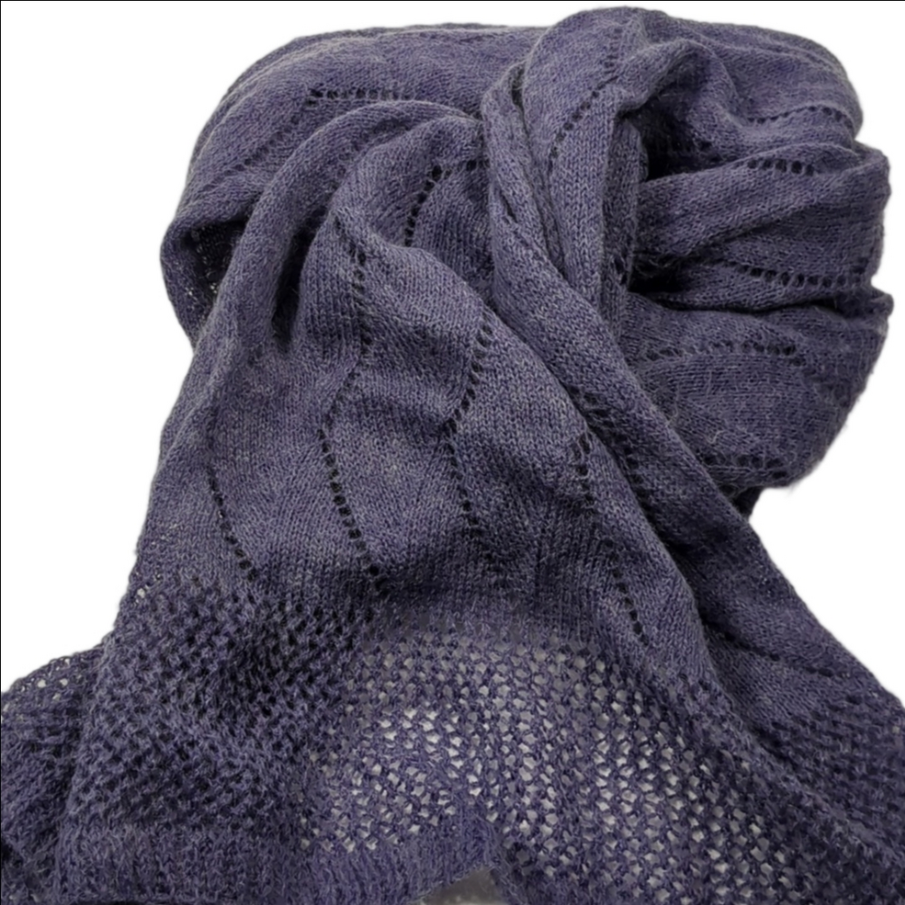 Nardi & Tagliaferri Mohair Wool And Acrylic Blend Oversize Scarf Wrap